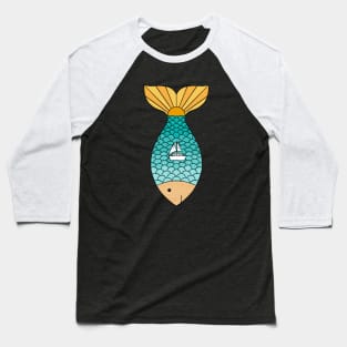 Nature ocean fish Baseball T-Shirt